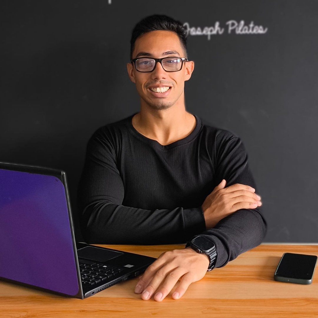 Matheus, fundador do Polo Pilates